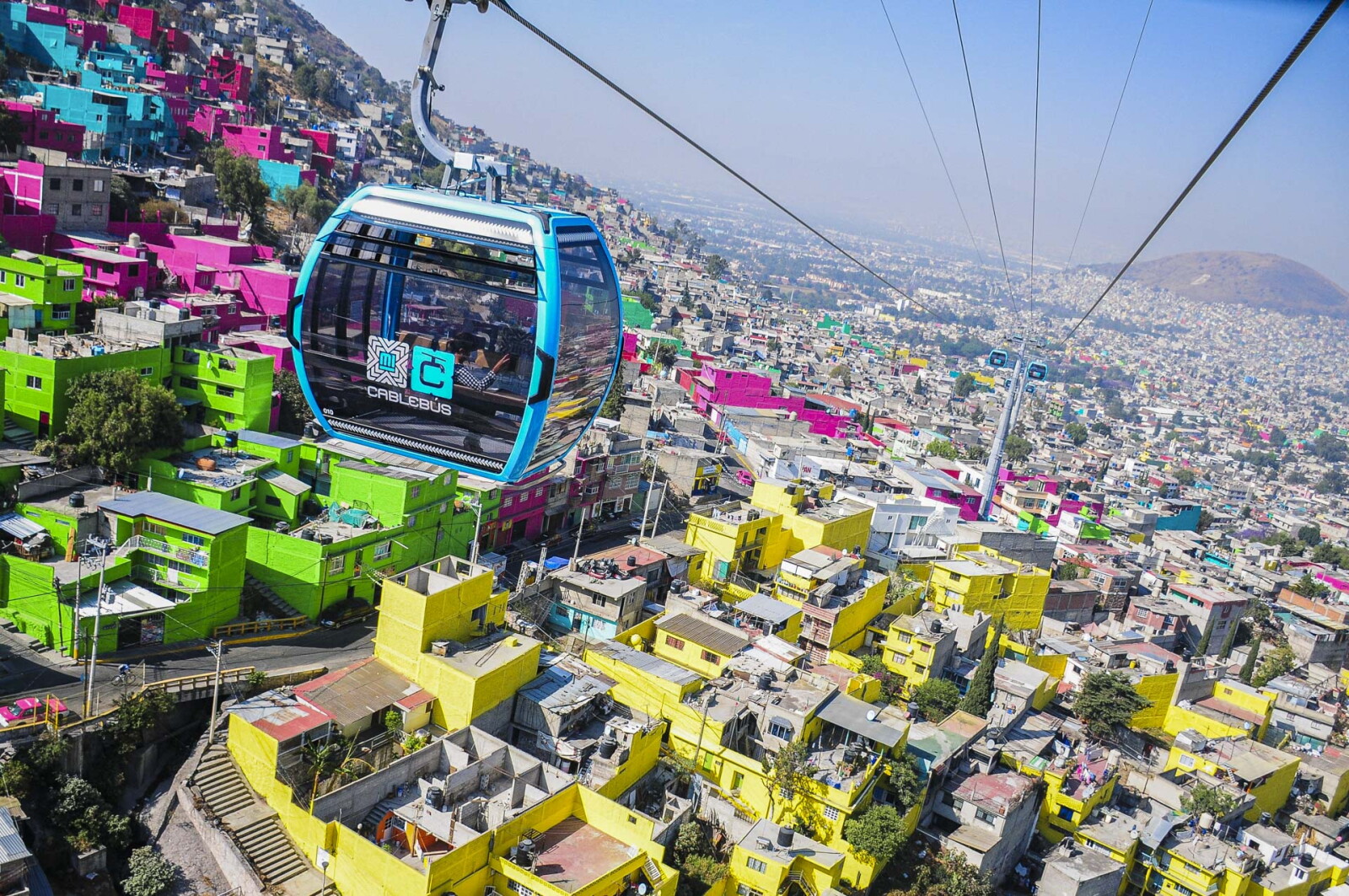#EnFotos | Así luce un tramo de la Línea 1 del Cablebús en la CDMX