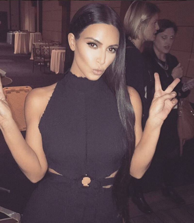 Kim Kardashian is back