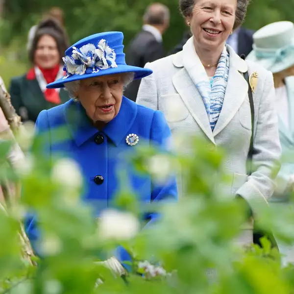 The Queen And The Princess Royal Visit The Childrens Wood, Glasgow