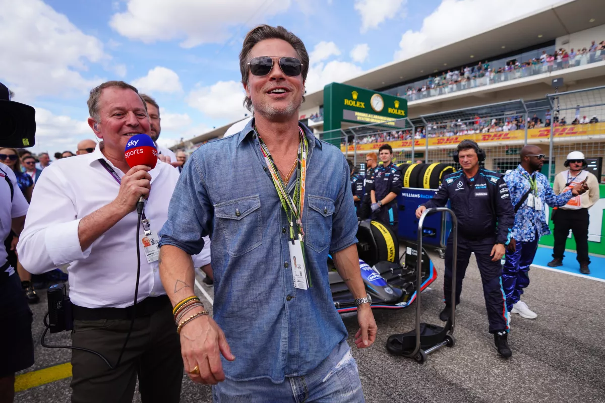 Celebrities Visit Williams Racing At Formula 1 United States Grand Prix