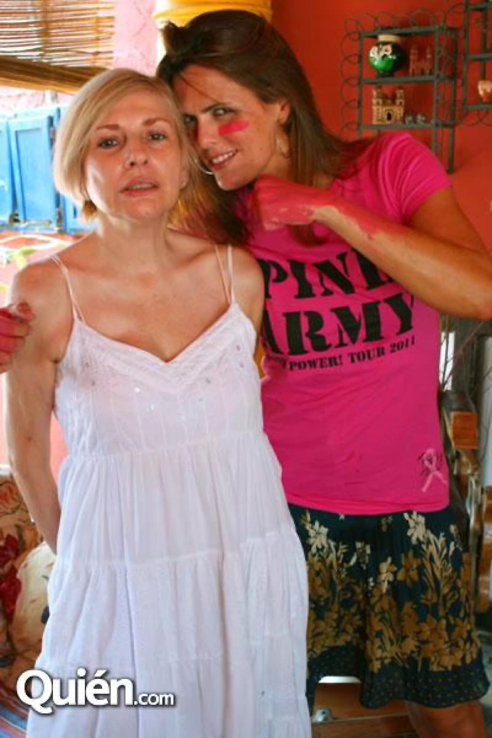 Rosina Ramón y Rosa María Oliver