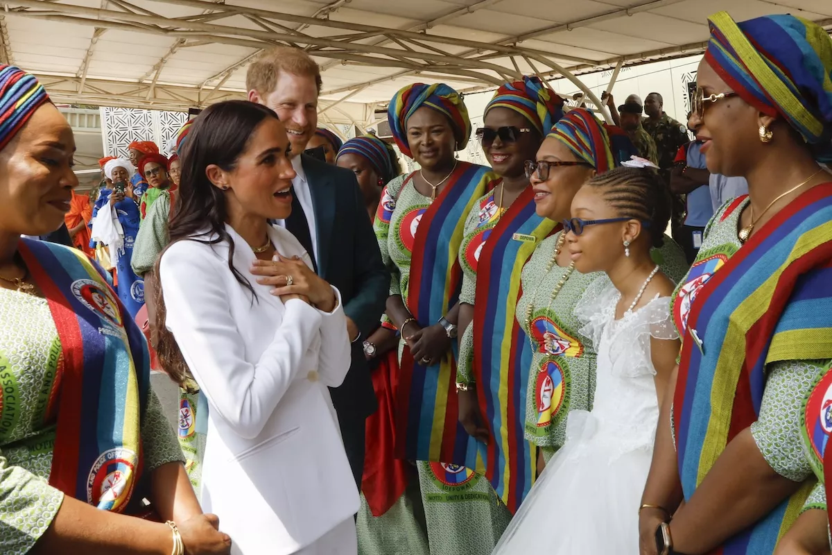 Meghan Markle y el príncipe Harry de viaje por Nigeria