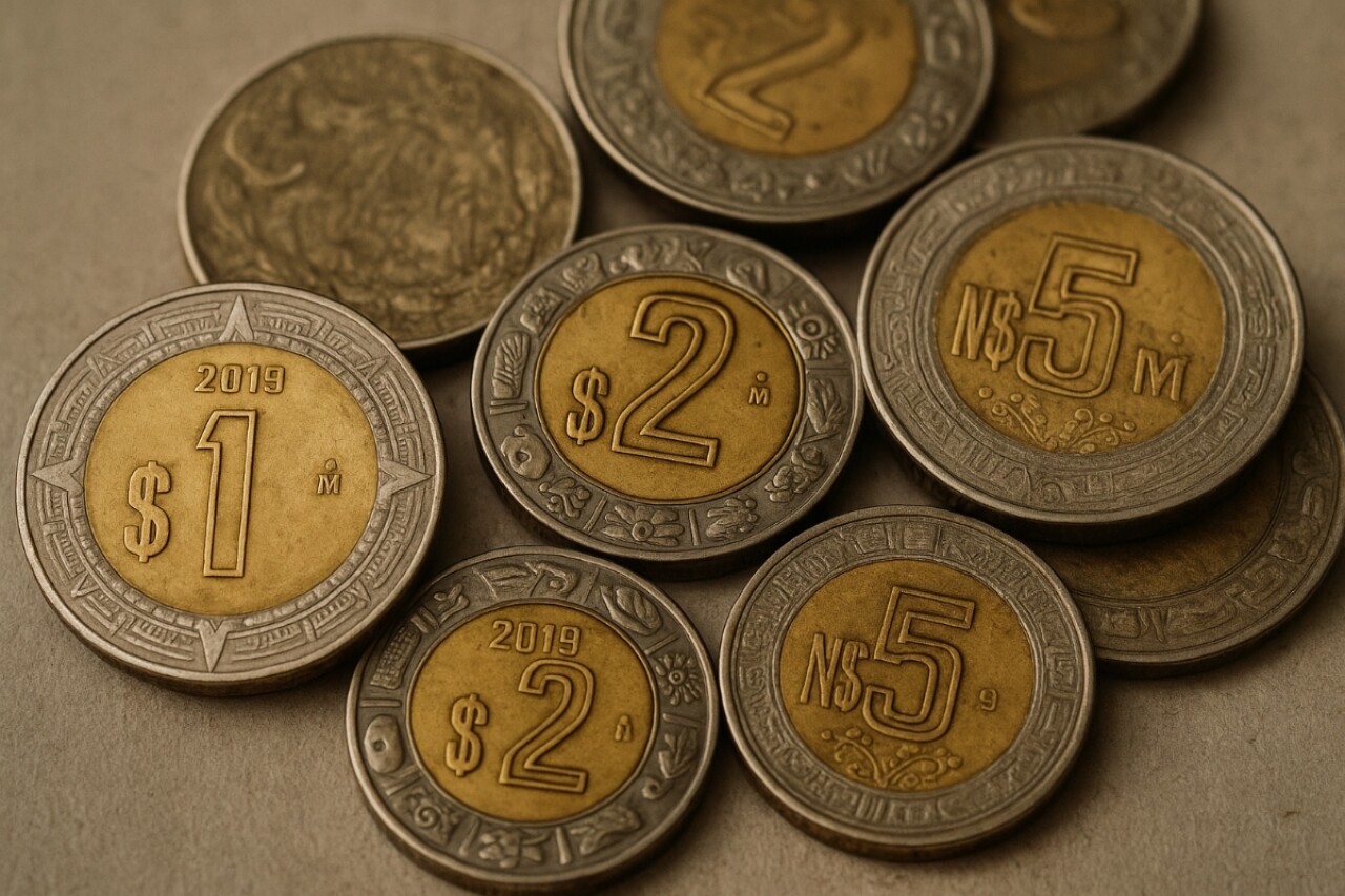 Buscan ahorro de hasta 400 millones de pesos en nuevas monedas de 1, 2 y 5 pesos