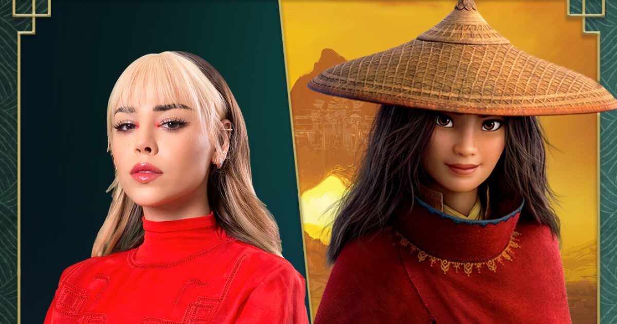 Danna Paola pondrá voz a un tema y doblaje de 'Raya y el ...