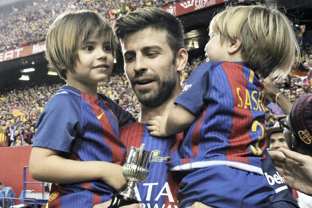 Celebrities Attend Barcelona v Alaves - Copa del Rey Final