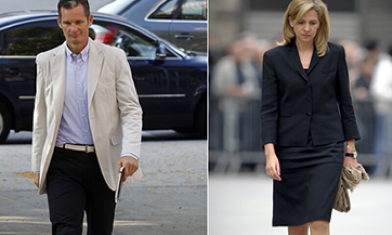 El esposo de la infanta Cristina, Iñaki Urdangarín, está acusado de malversación de varios millones de euros. (Foto: AFP)