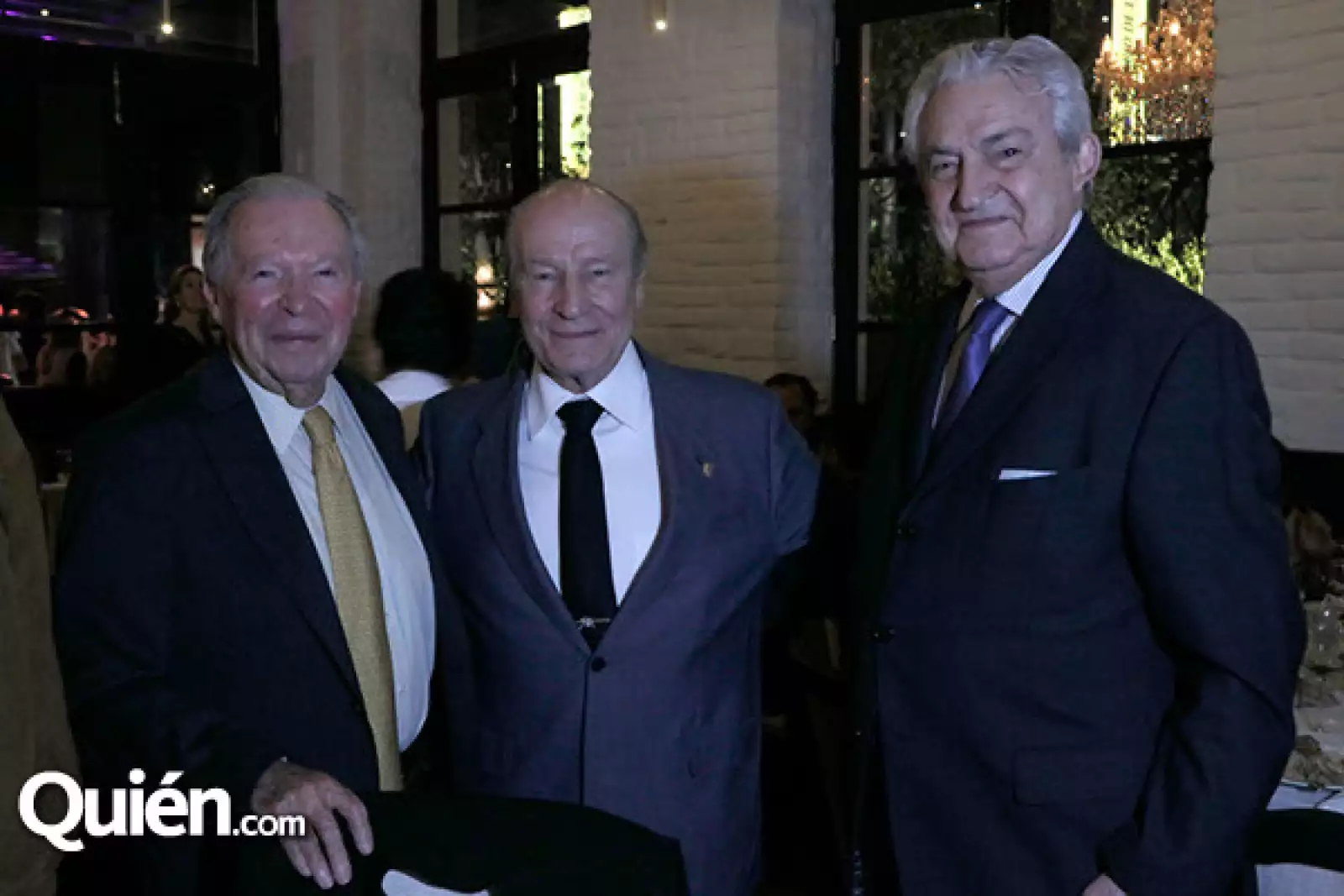 Antonio Villaseñor, Antonio Cosio y Roberto Servitje