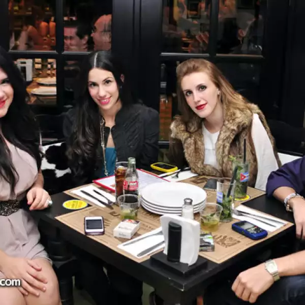 Carolina de los Ángeles,Lia Sánchez,Iliana Torres y Lalo Rodríguez