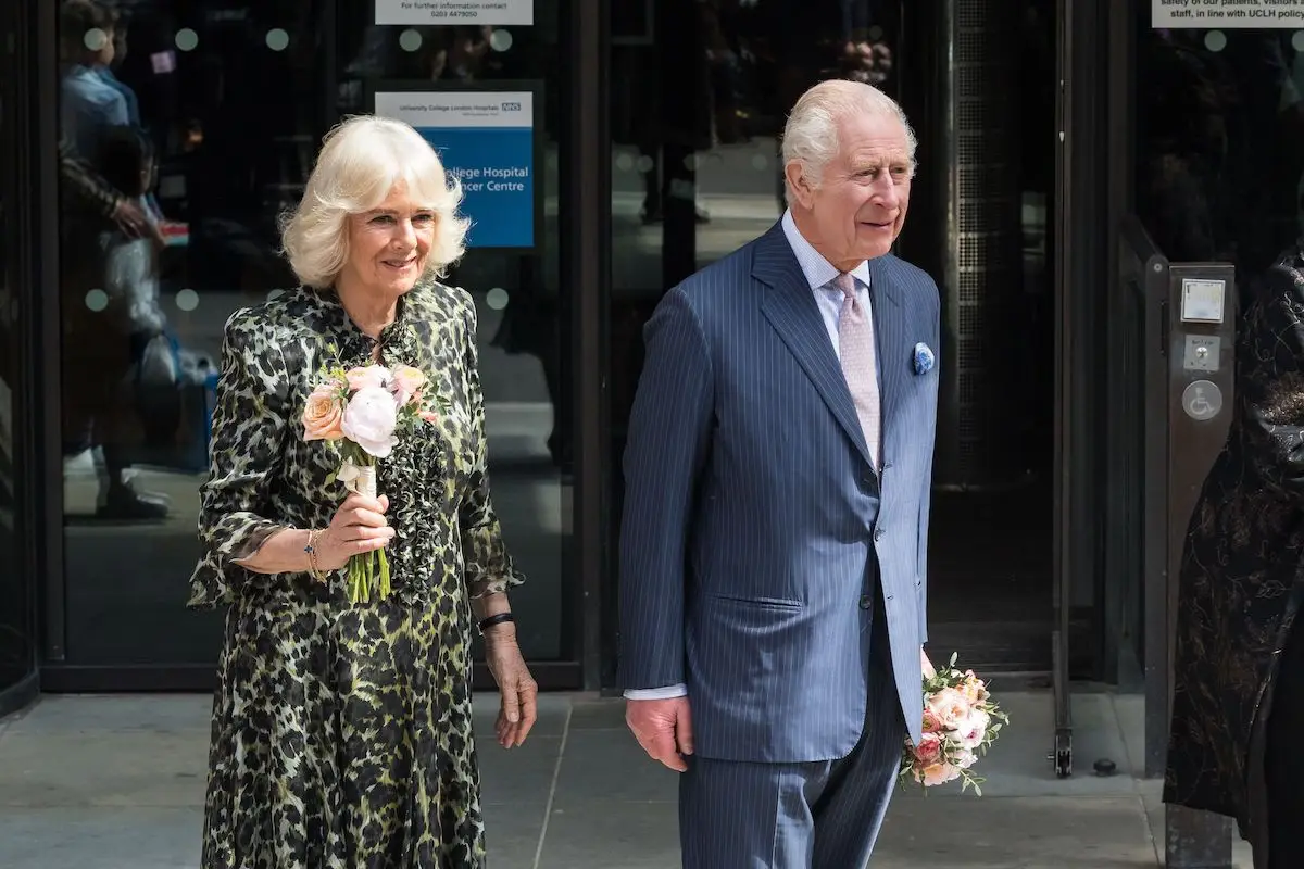 King Charles III And Queen Camilla Visit Macmillan Cancer Centre, London, UK - 30 Apr 2024