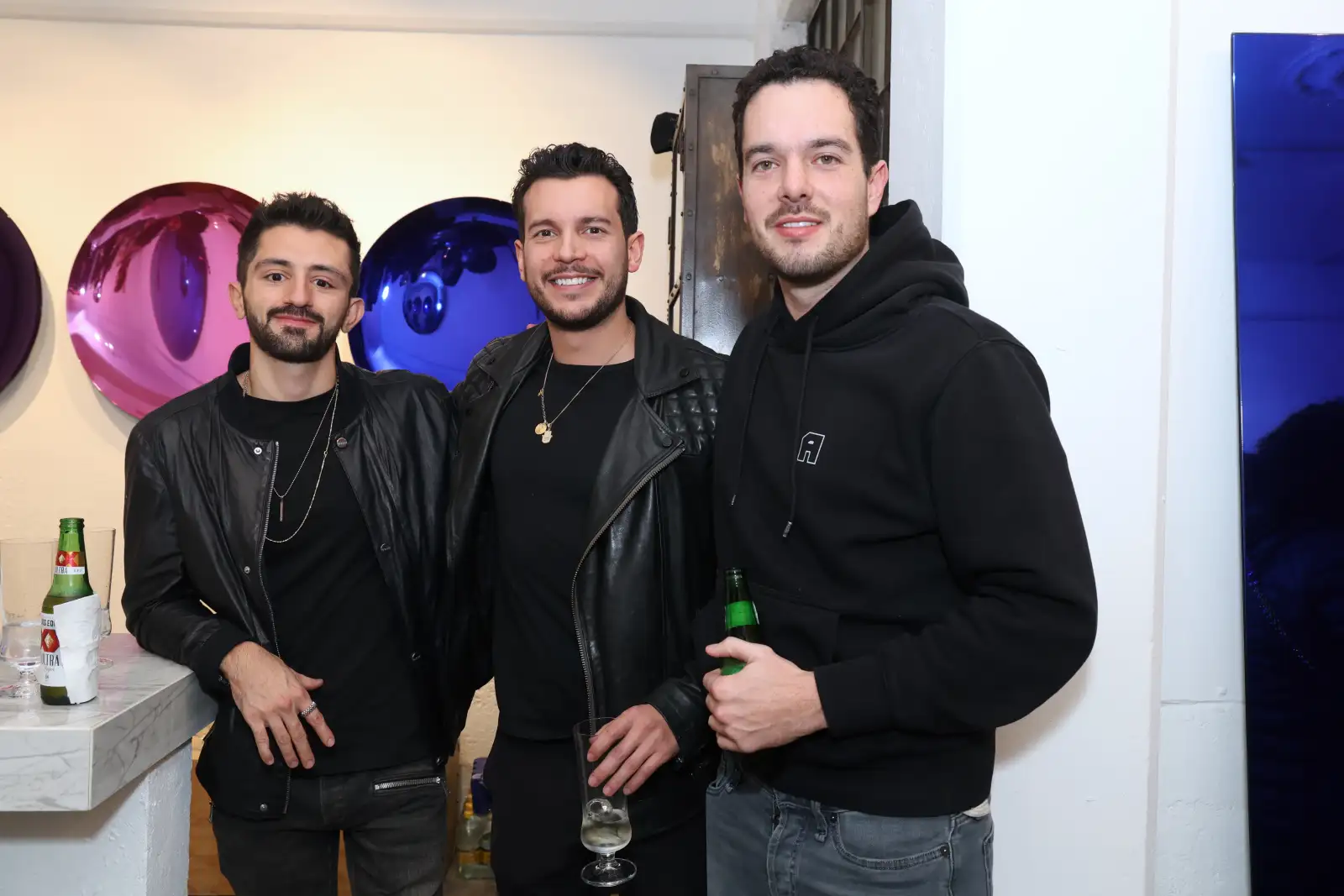 Francisco Paniagua , Ilan Dan y Santiago Zapata
