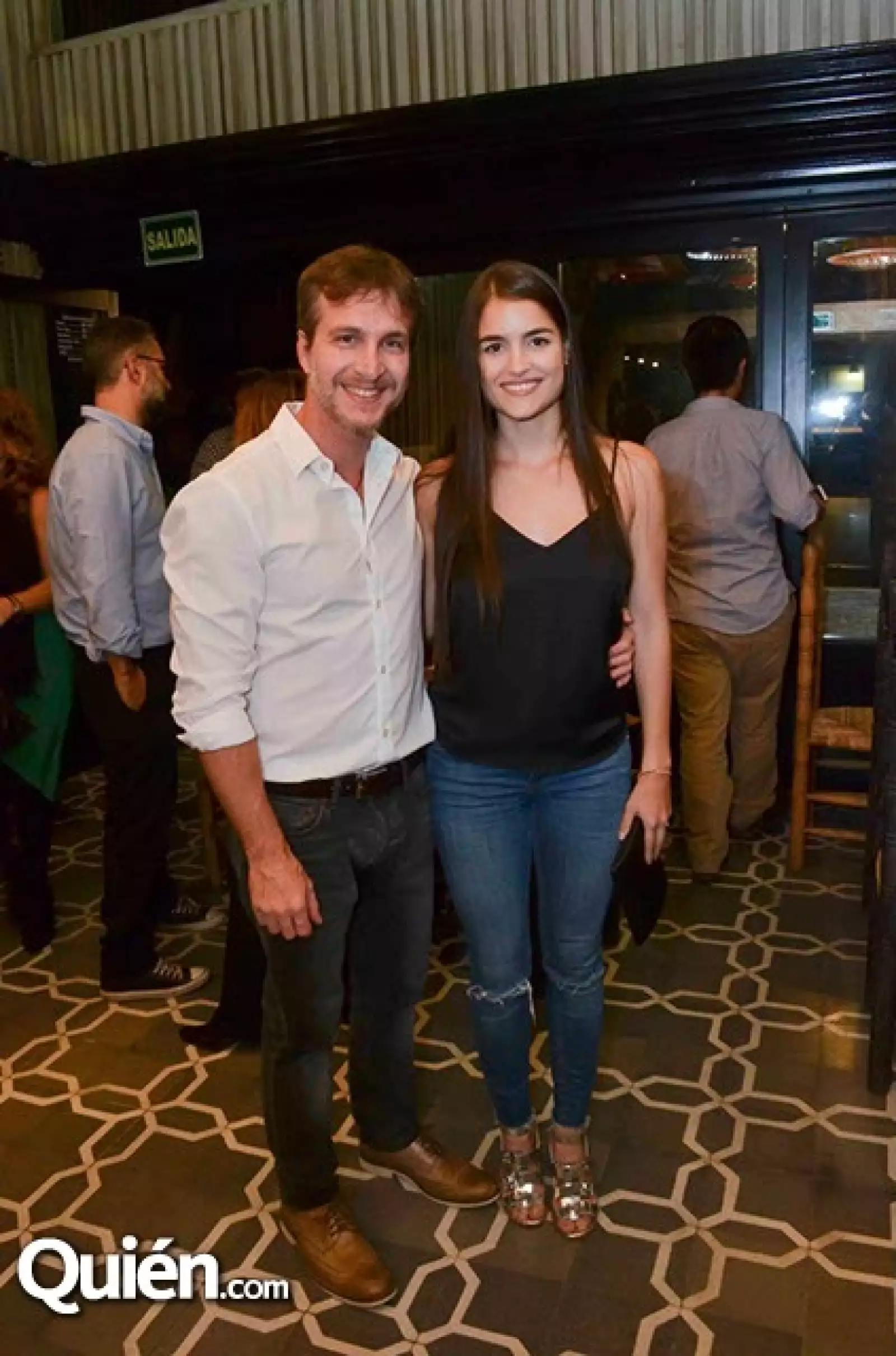 Albi de Abreu y Andrea Lacoste.