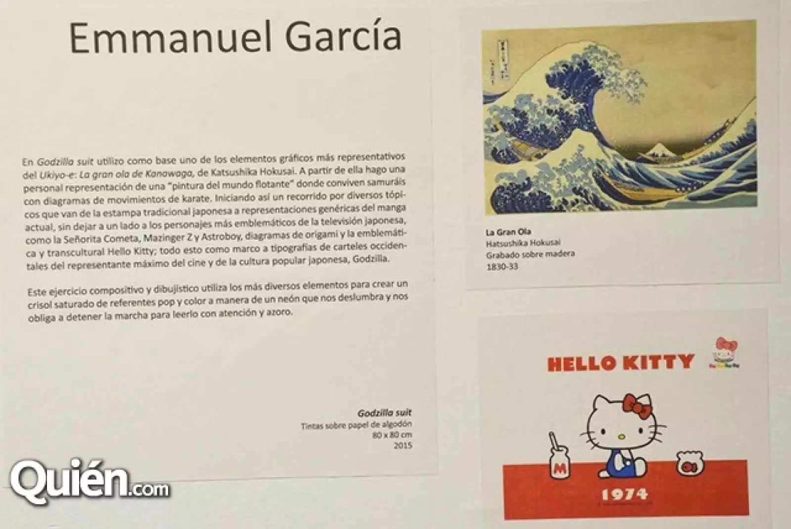 Exposicion de Arte moderno JAPONICE GalerÃ­a Eme Espacio de Arte,Pardo Norte 135,Lomas de Chap. Ciudad de MÃ©xico 21 de mayo de 2015.