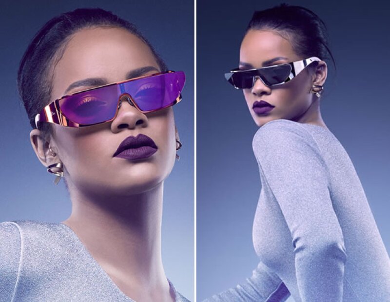 Rihanna creó piezas futuristas para la casa Dior.