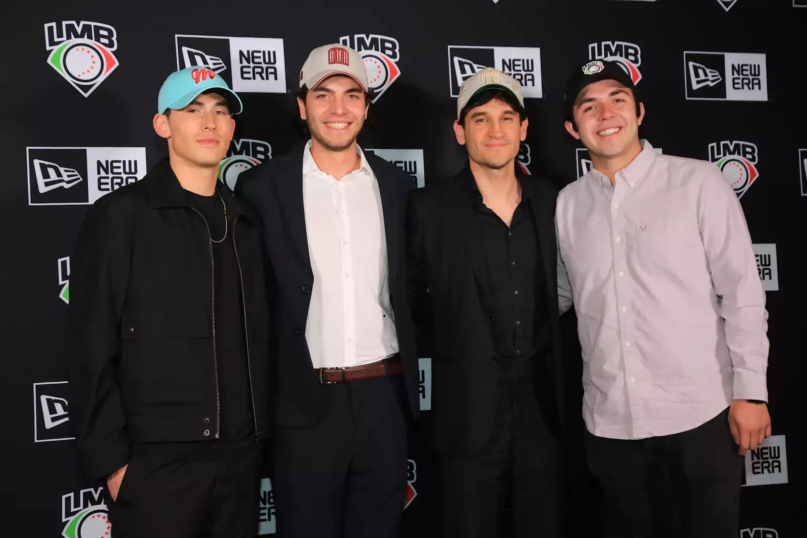 Moisés Misch, Patricio Olivier, David Manrique y Guillermo Mart