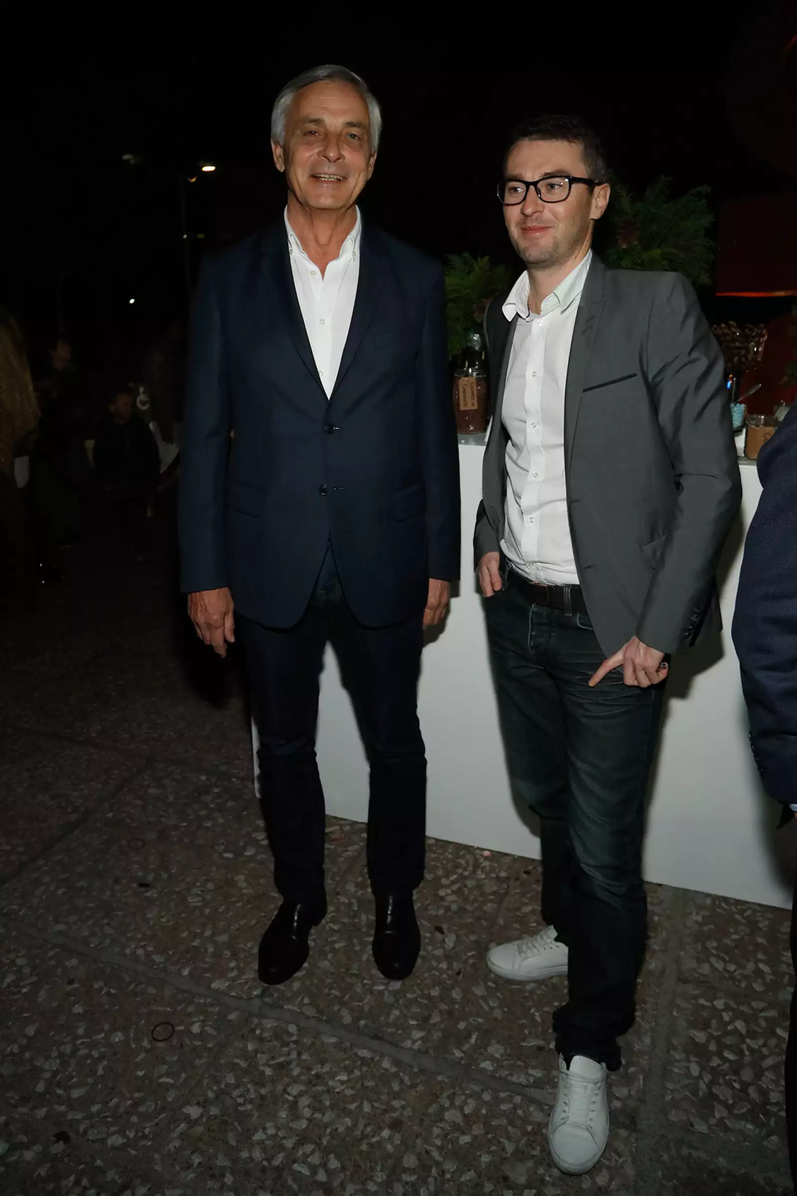 Evento de Lacoste -Una noche navideña bajo la Torre Eiffel