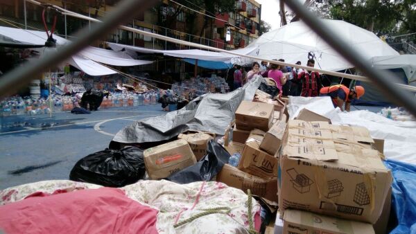 Zona de albergue.
