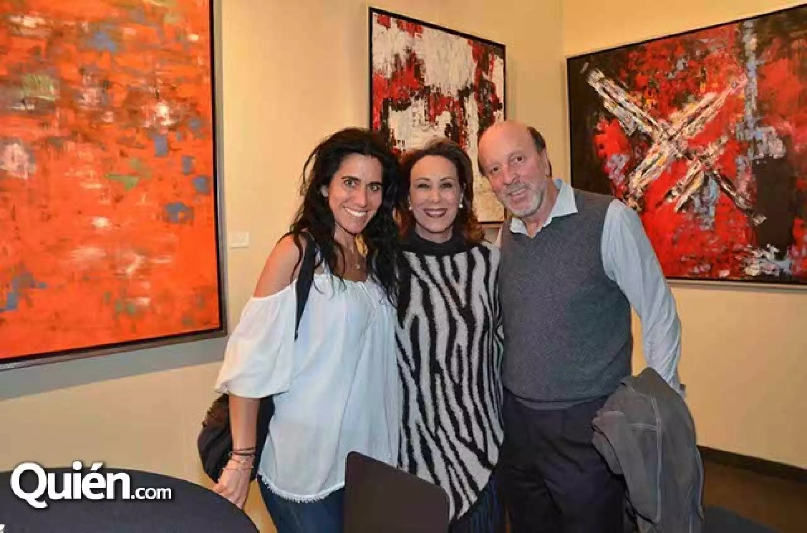 Ingid Kamhi,Irene y Mario Zendel.