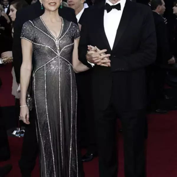 Annette Bening y su esposo Warren Beatty.
