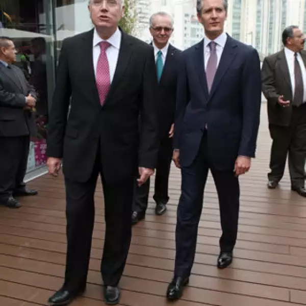 Max David y Alfredo del Mazo