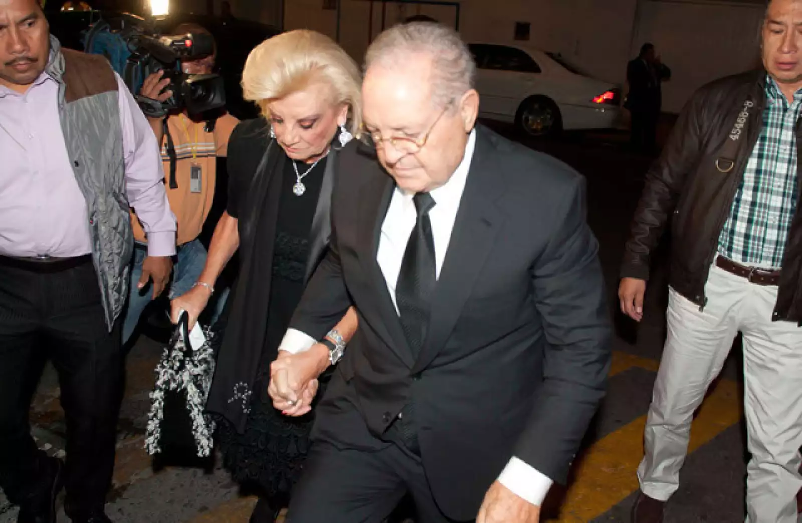 María de los Ángeles Aldir y Olegario Vázquez Raña