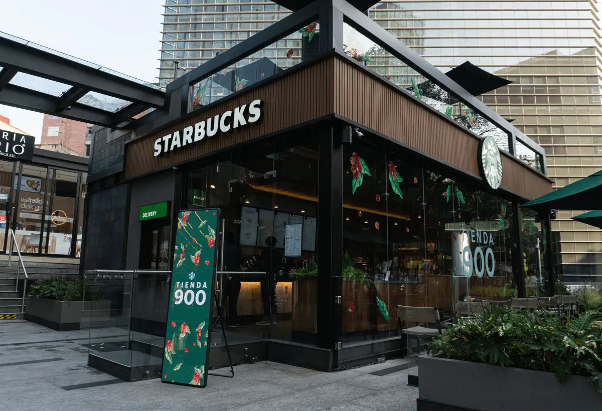 Tienda de Starbucks en Ciudad de México.