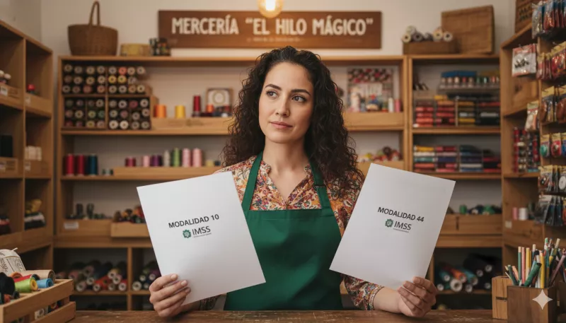 El IMSS ofrece la modalidad 10 y la 44 a trabajadores independientes, pero en una te jubilas antes