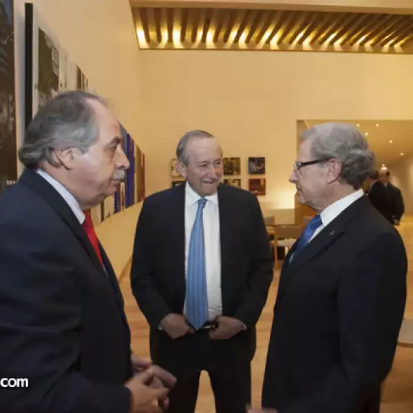 Juan Manuel Romo, Xavier Cortés Rocha y José Grinberg