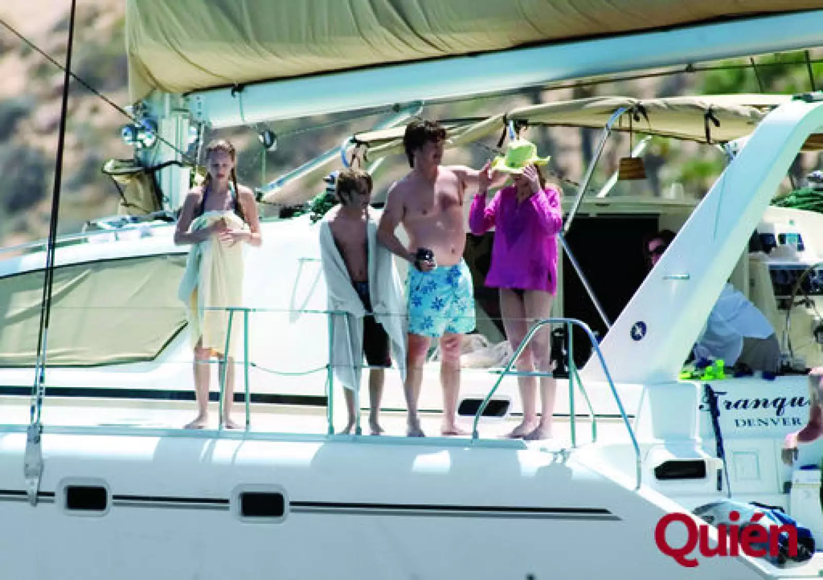 Sean Penn, Robin, Hopper Penn, Dylan Penn