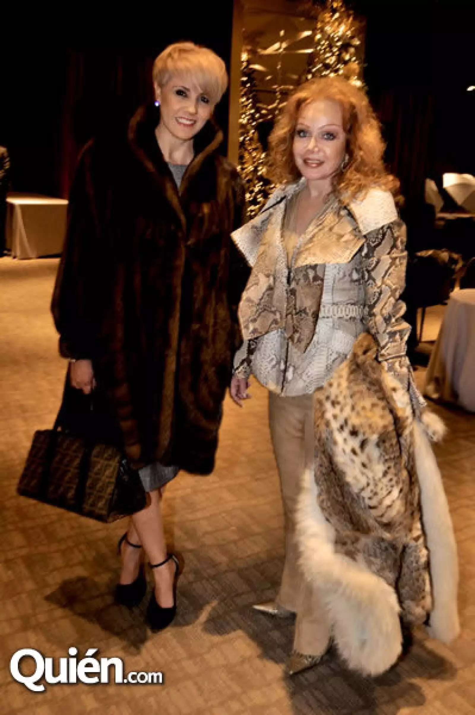 Marcela de la Cerda y Graciela Blancaso de Garza Blancqcazaux