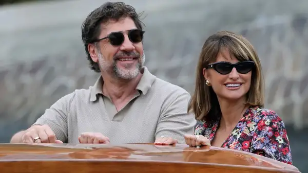 Javier Bardem y Penélope Cruz en Vencia.
