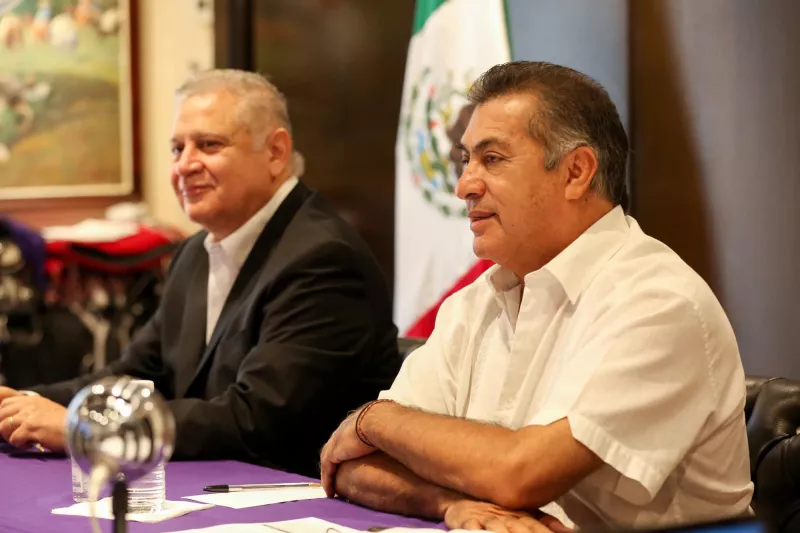Jaime Rodríguez, gobernador de Nuevo León 