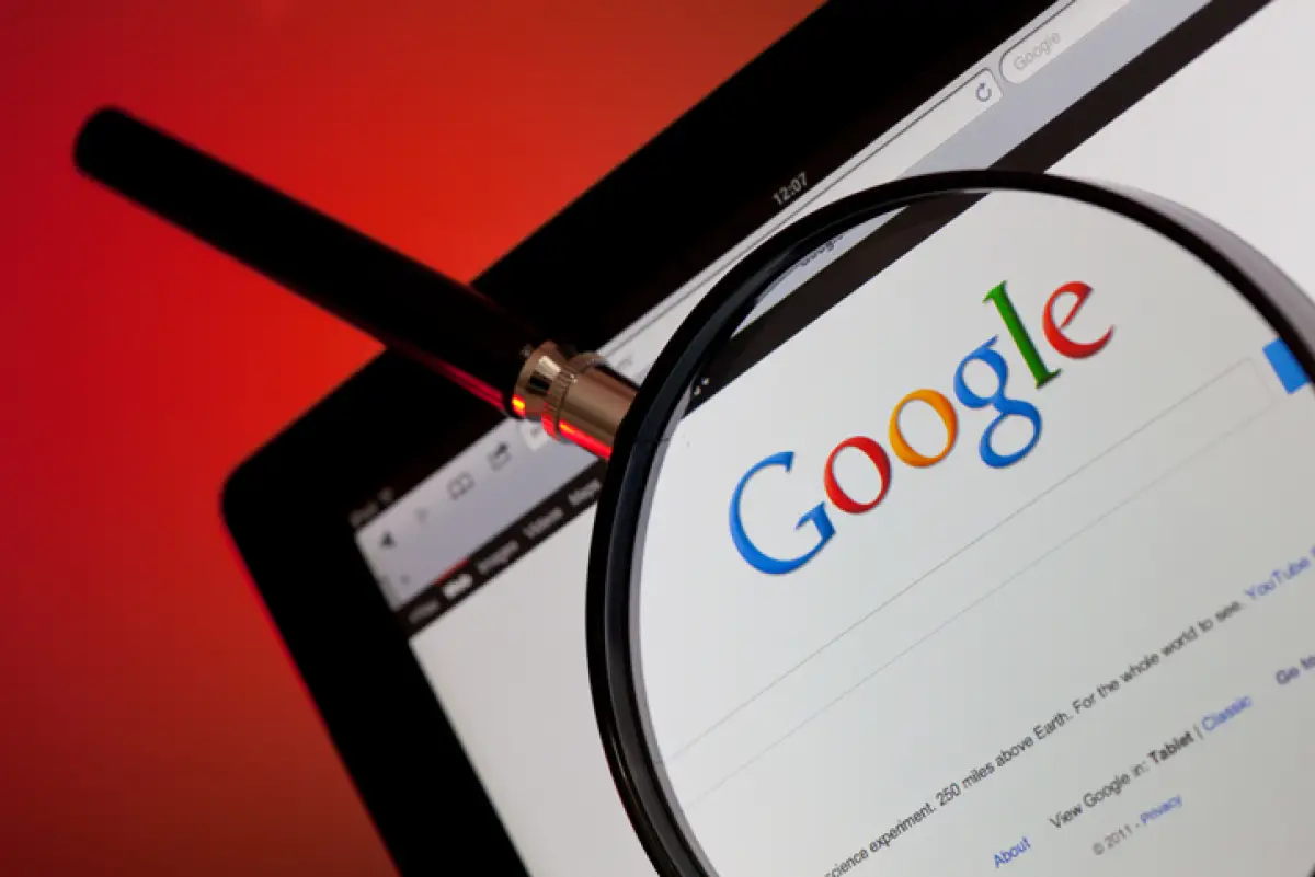 Google Internet Search Website