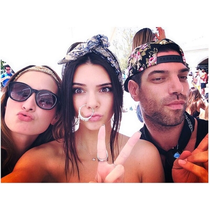 Las selfies no pudieron faltar en el evento.