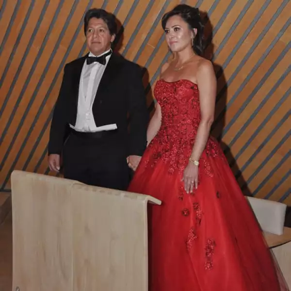 Guadalupe León de Carpio y Samuel Carpio