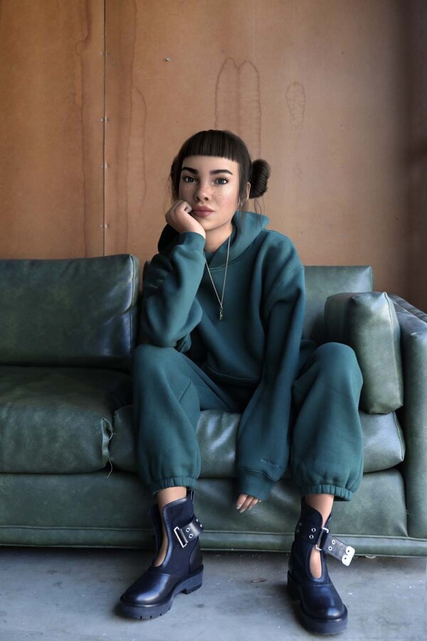 Miquela_Green_Sofa