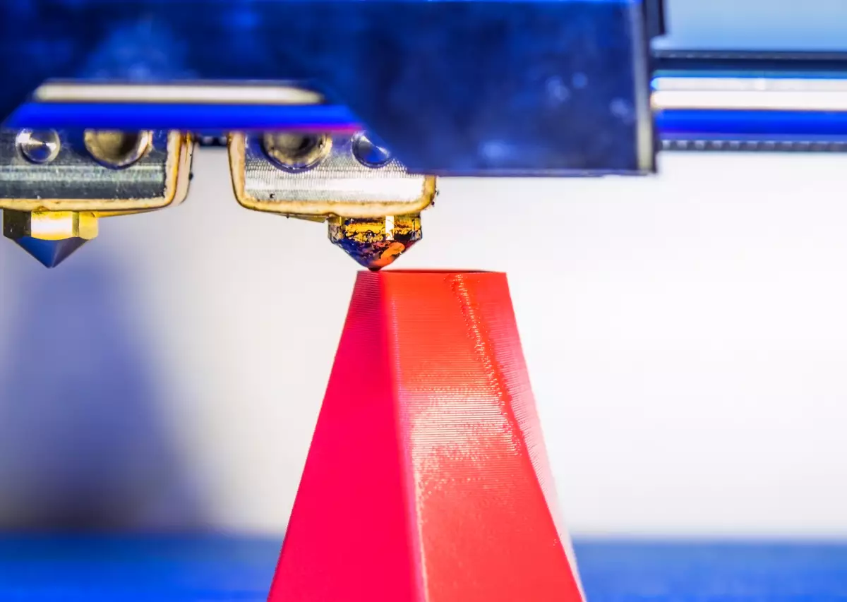 Impresora 3d en operación