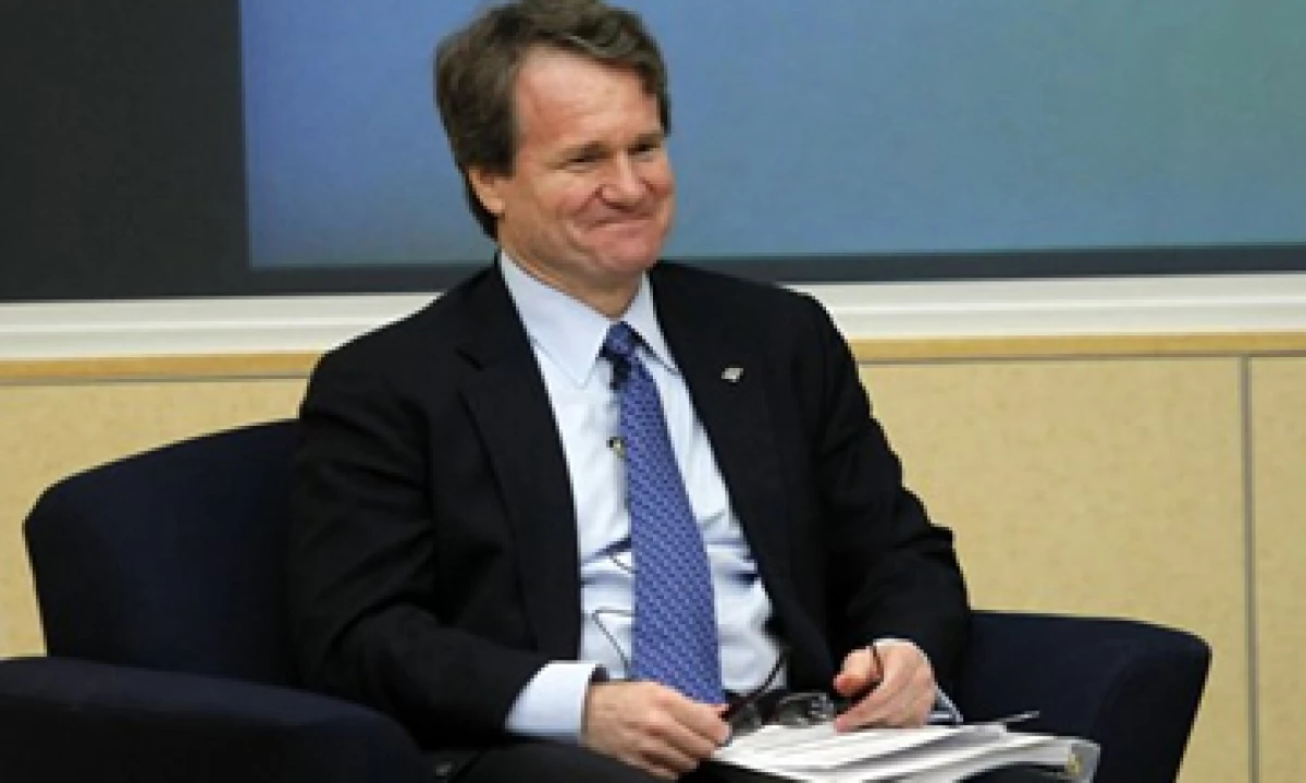 El CEO de BofA, Brian Moynihan, fue compensado por el incremento que registraron las acciones de la empresa. (Foto: Reuters)