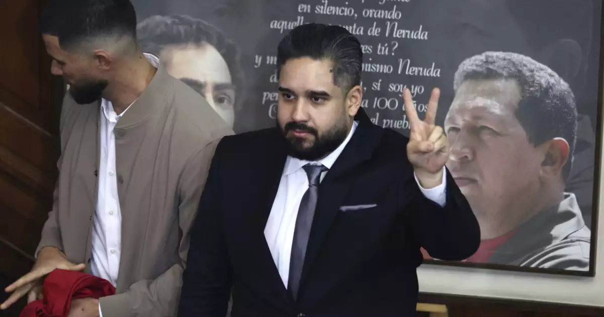 Nicolás Ernesto Maduro Guerra, único hijo de Nicolás Maduro