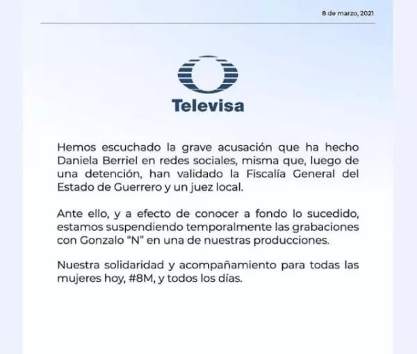 Comunicado de Televisa
