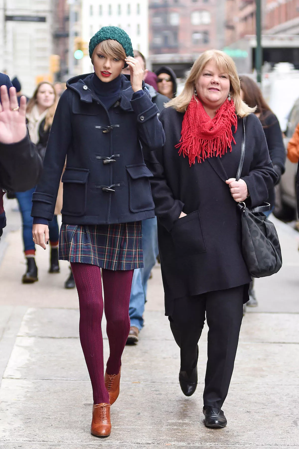 Celebrity Sightings In New York City - December 22, 2014