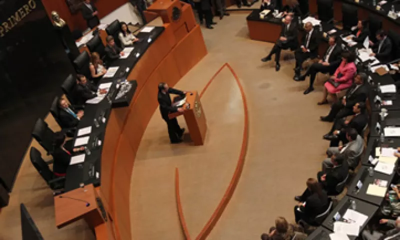 La Mesa Directiva del Senado de la República decretó un receso en la sesión de este jueves. (Foto: Notimex)