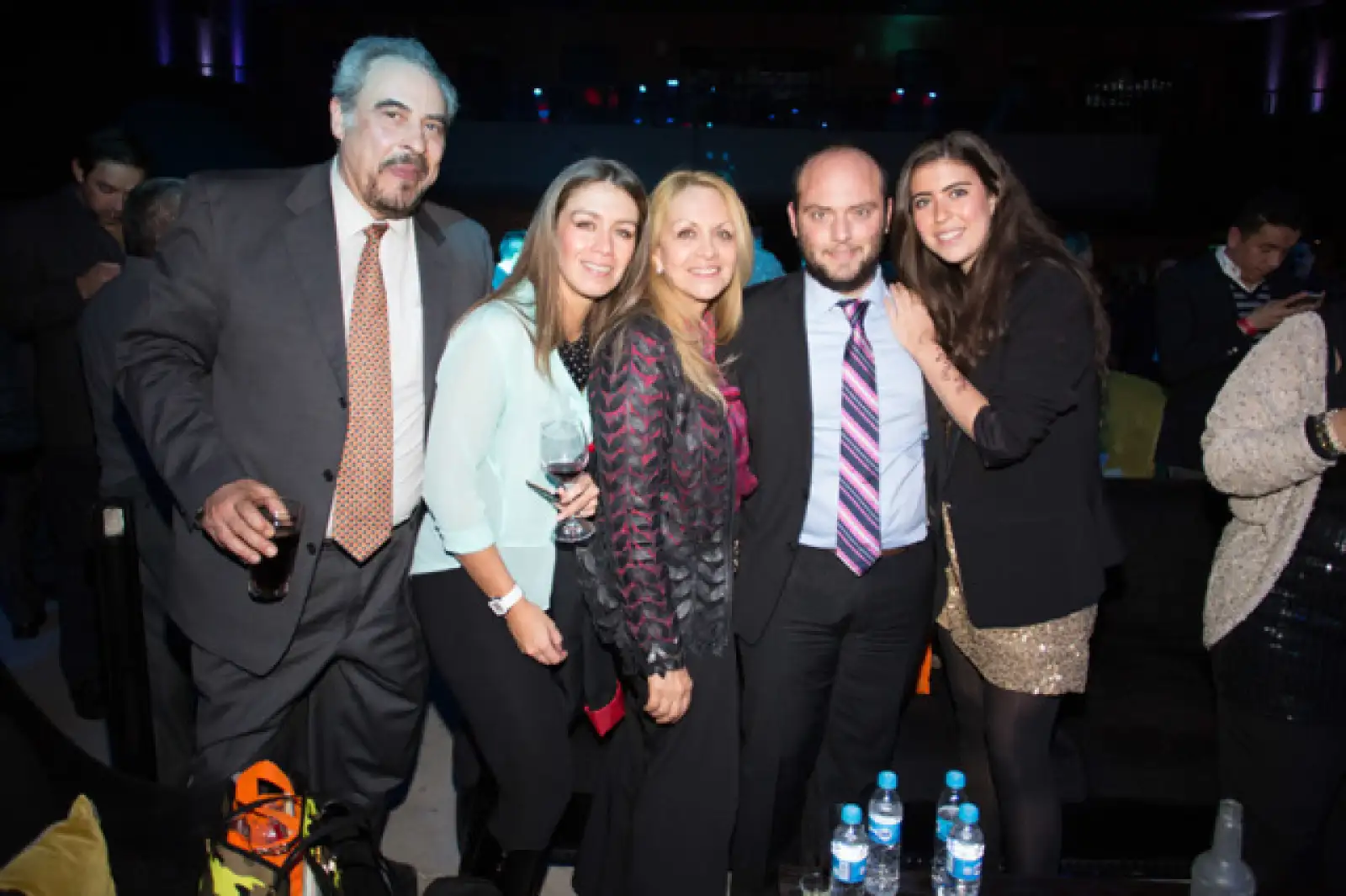 José Antonio, Jimena y Lourdes Alcocer, Diego Hugez y Lula Alcocer