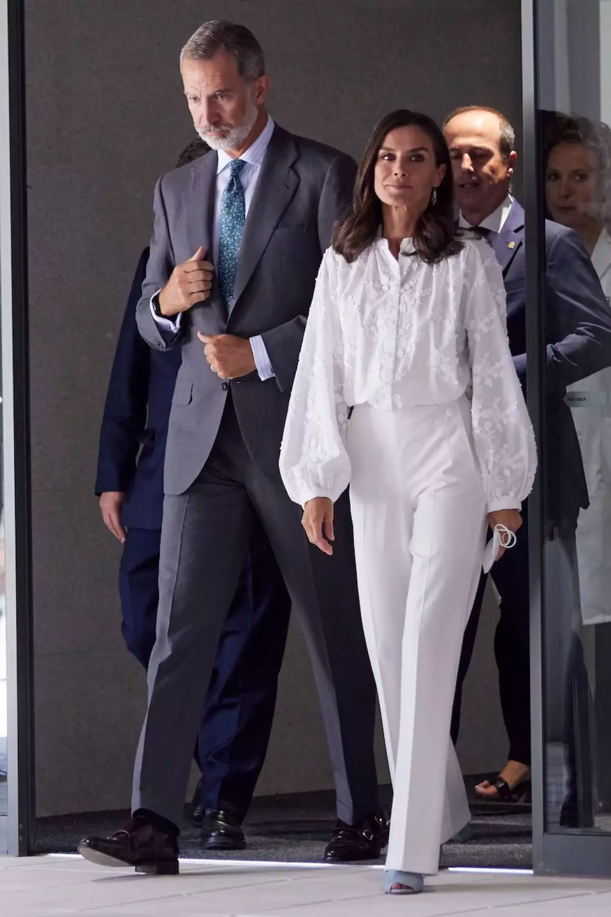 El rey Felipe VI y la reina Letizia