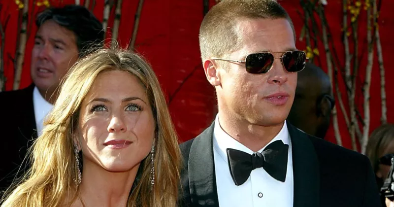 Jennifer Aniston y Brad Pitt