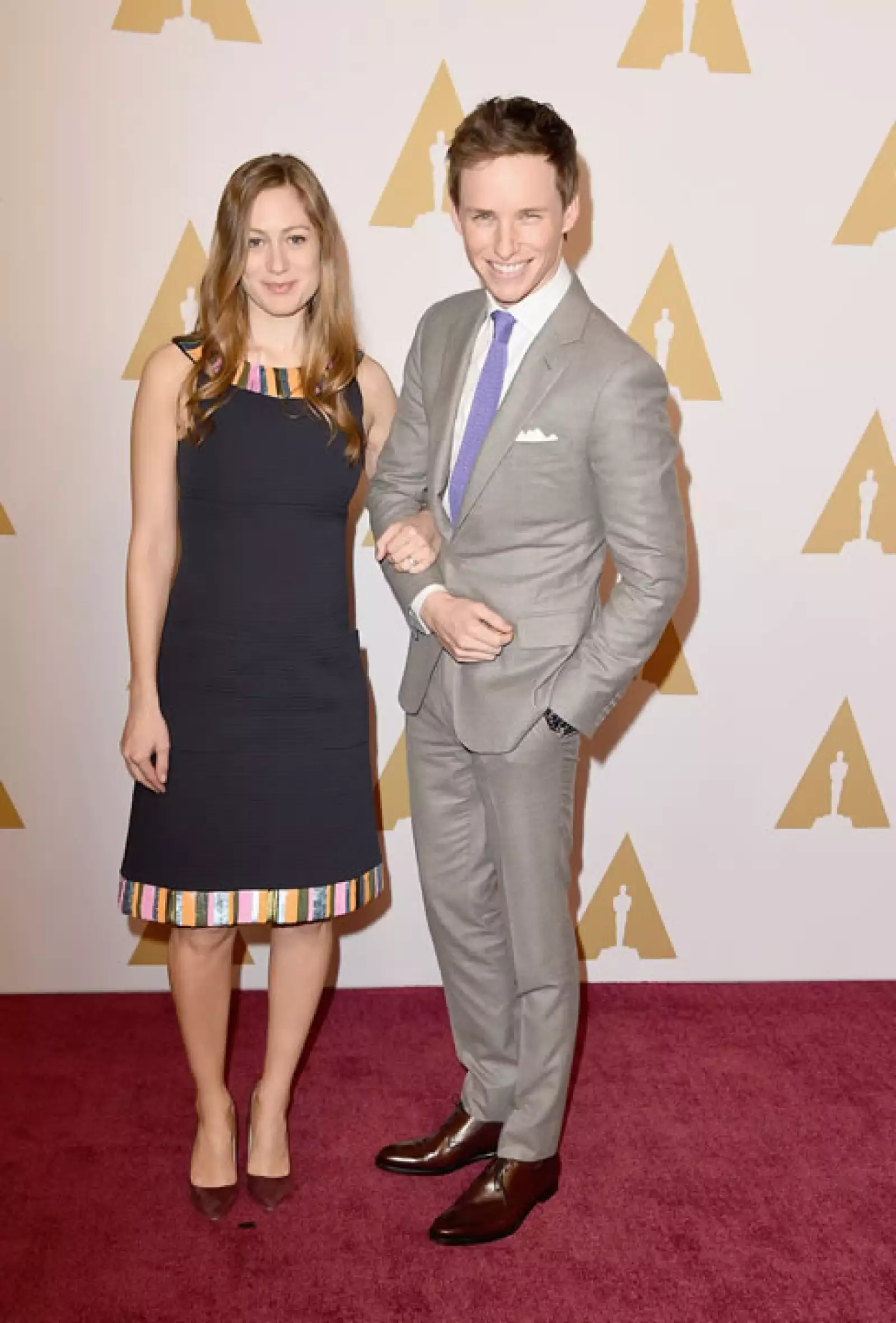 Hannah Bagshawe y Eddie Redmayne