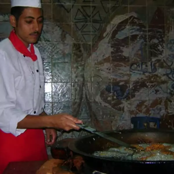 comida y cocineros en Egipto