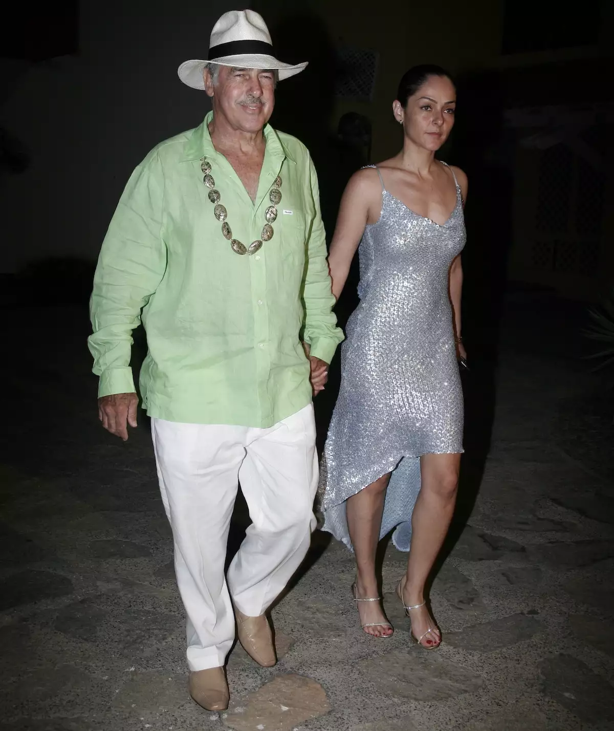 Andrea García, hija de Andrés García