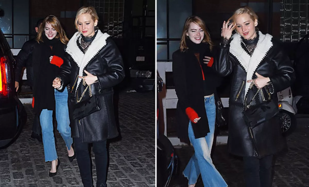 Emma y Jennifer son grandes amigas, e incluso, en una noche de fiesta, Emma apoyó a Jennifer en un penoso momento.