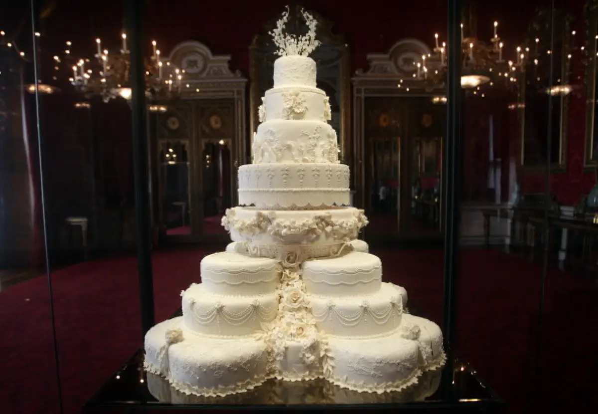 Pastel de la boda real