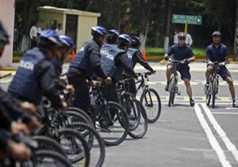 El curso para los policías inició el lunes y concluirá el jueves. (Foto: AP)